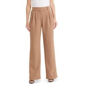 Favorite Daughter 'Houndstooth' Brown Wide Leg Pants Size 10